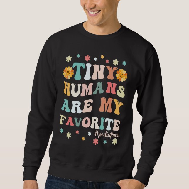 Funny NICU Nurse Pediatric Nurse Sweatshirt (Front)