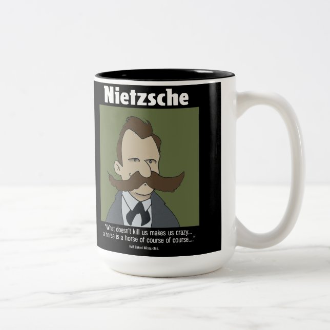 Funny Nietzshe Mug (Right)