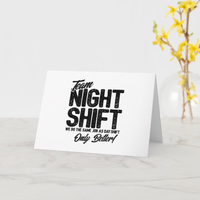  Straight Outta Night Shift Funny Meme Job Shirt : Clothing,  Shoes & Jewelry