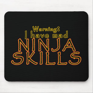 Funny Ninja Joke Mousepad