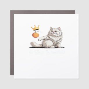 Funny No Kings In America Car Magnet