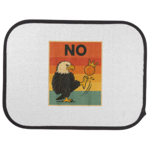 Funny No Kings In America Men Women Style Car Floor Mat