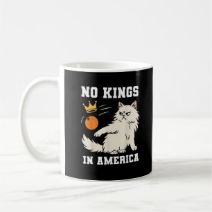 Funny No Kings in America Retro Classic Style Coffee Mug