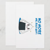 Funny No More Rice Guy (Front/Back)