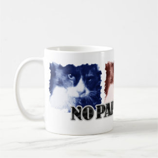 Funny No Paparazzi Cat Color Coffee Mug