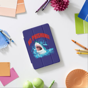 Funny No Phishing Shark iPad Mini Cover