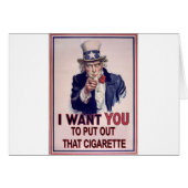 funny no smoking sign (Front Horizontal)