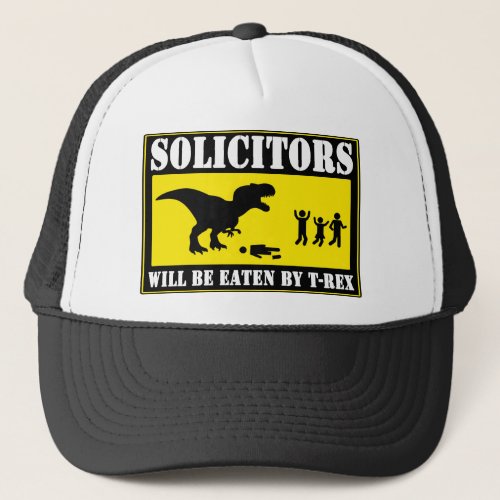 Funny No Soliciting Trucker Hat