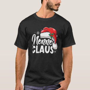 Funny Nonno Claus Christmas Pyjamas Family Xmas Sa T-Shirt