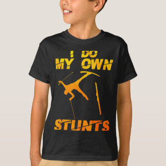 Funny nordic mountain skiing art for men women T-Shirt