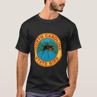 Funny North Carolina Mosquito State Bird T-Shirt