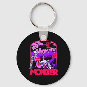 Funny Not Mommy I'm A Monster Workout Bodybuilding Keychain