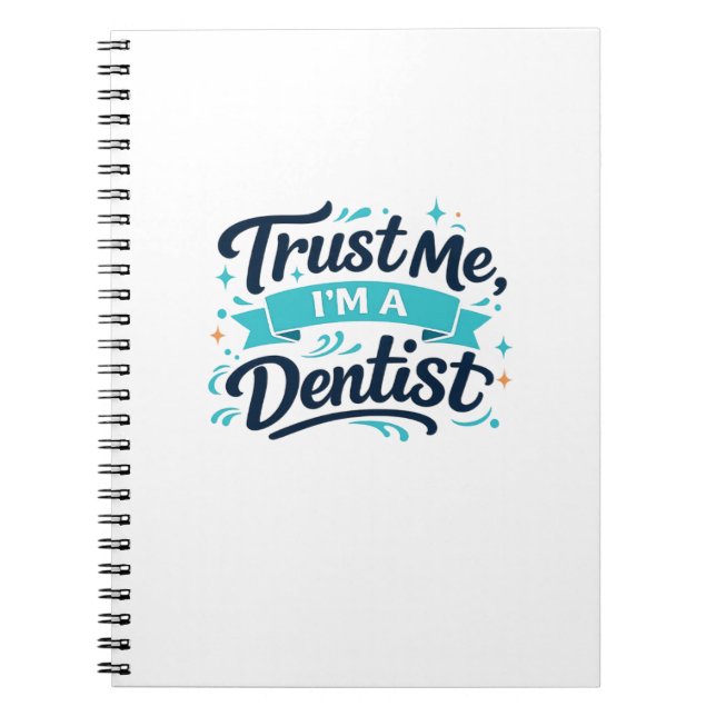 Funny Notebook Gift Journal for doctor  (Front)