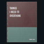 Funny Notebook, Humorous Writing Pad Journal, Note Notebook<br><div class="desc">Funny notebook to use for all your daily reminders,  deep thoughts and grievances,  or for just taking notes at school and work. It makes a great gift.</div>