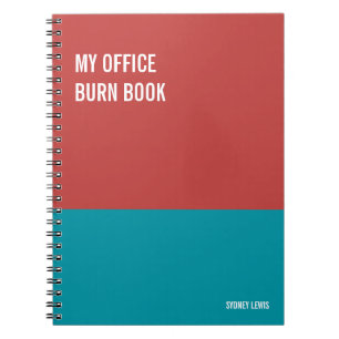 Funny Notebook, Humorous Writing Pad Journal, Note Notebook