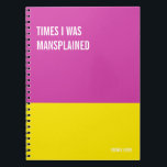 Funny Notebook, Humorous Writing Pad Journal, Note Notebook<br><div class="desc">Funny notebook to use for all your daily reminders,  deep thoughts and grievances,  or for just taking notes at school and work. It makes a great gift.</div>