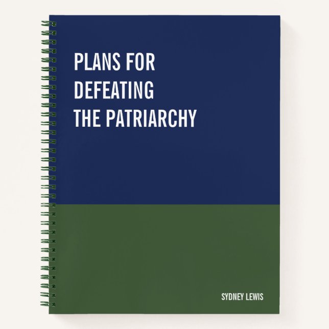 Funny Notebook, Humorous Writing Pad Journal, Note Notebook (Front)