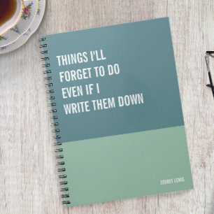 Funny Notebook, Humorous Writing Pad Journal, Note Notebook