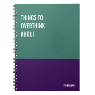 Funny Notebook, Humorous Writing Pad Journal, Note Notebook