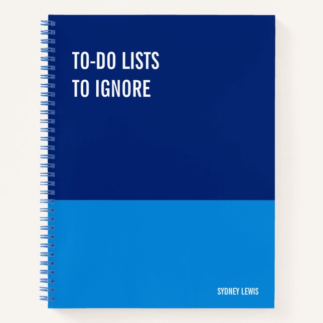 Funny Notebook, Humorous Writing Pad Journal, Note Notebook (Front)