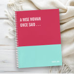 Funny Notebook, Snarky Writing Pad Journal, Note Notebook<br><div class="desc">Funny notebook to use for all your daily reminders,  deep thoughts and grievances,  or for just taking notes at school and work. It makes a great gift.</div>