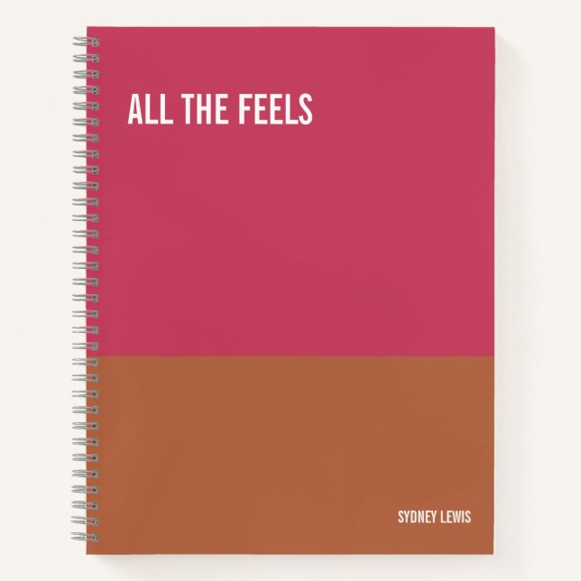 Funny Notebook, Snarky Writing Pad Journal, Note Notebook (Front)