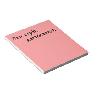 Funny notepads gifts Anti Valentines day gift joke