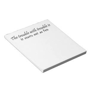 Funny notepads gifts office humor unique gift idea
