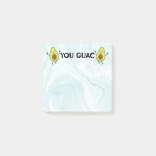 Funny Notes Cute Sticky Notes You Guac Avocado