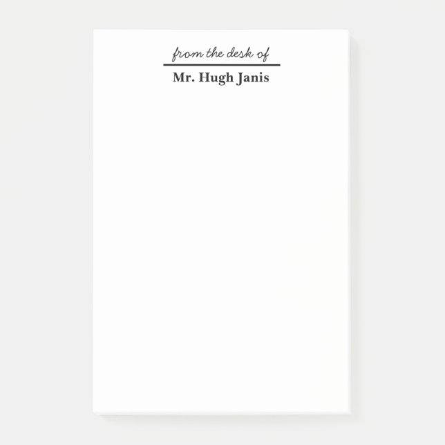 Funny Notes / Note Pad (Front)