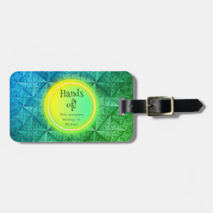 Funny, noticable and personalizable Luggage Tag