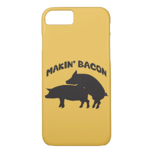Funny novelty bacon iPhone 8/7 case