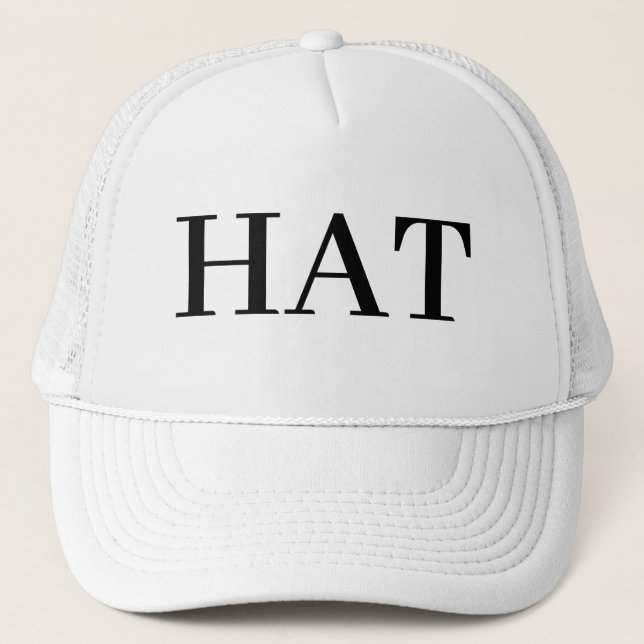 Funny Novelty Baseball Cap Style HAT trucker's hat (Front)