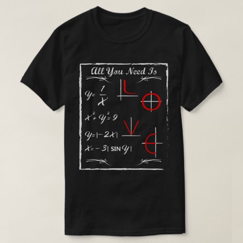 Funny Novelty Gift For Mathematician T_Shirt