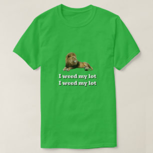 Funny Novelty IN THE JUNGLE Yard Work  T-Shirt