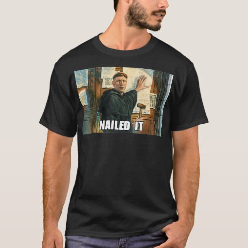 Funny Novelty Martin Luther 95 Thesus T  T_Shirt