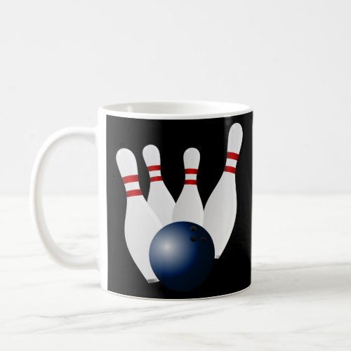 Funny Novelty Mens Sportswear Bowling PIN BUSTERS  Coffee Mug