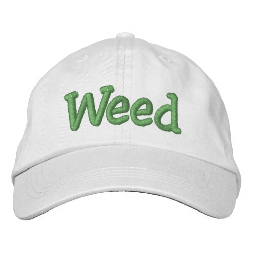 Funny Novelty Sports Baseball Golf WEED Embroidered Baseball Cap