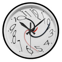 Funny Novelty Style Large Clock