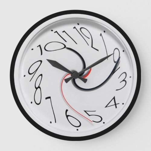 Funny Novelty Style Large Clock