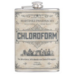 Funny Novelty Vintage Chloroform All Custom Text Flask at Zazzle