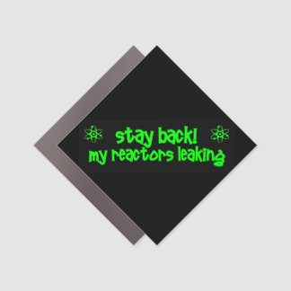Funny Nuclear Car Magnet