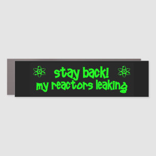 Funny Nuclear Car Magnet