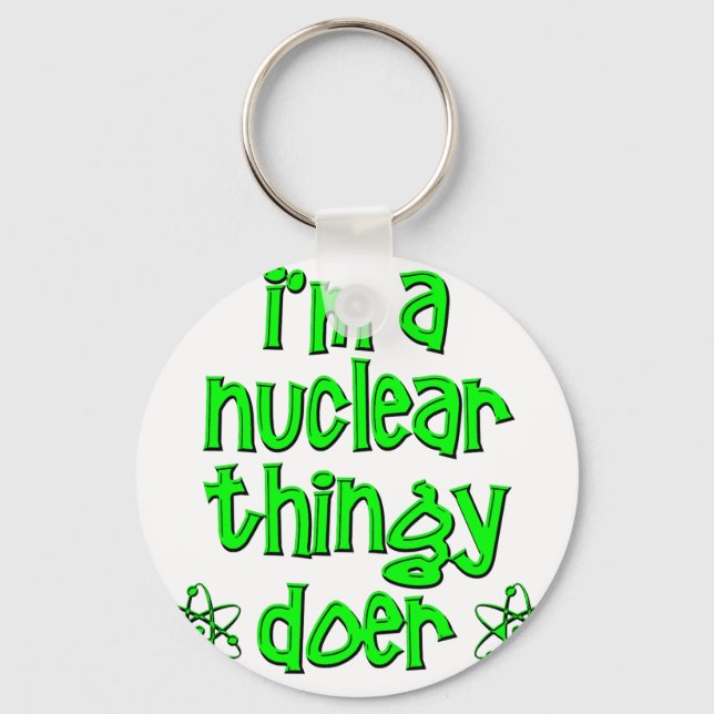 funny nuclear keychain (Front)