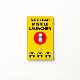 Funny &quot;Nuclear Option&quot; Light Switch Cover