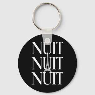 Funny Nuit Nuit Keychain