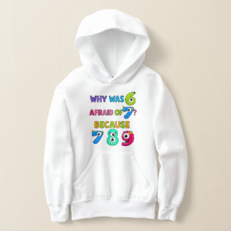 Funny Number Day Maths Hoodie for Kids | School Jo