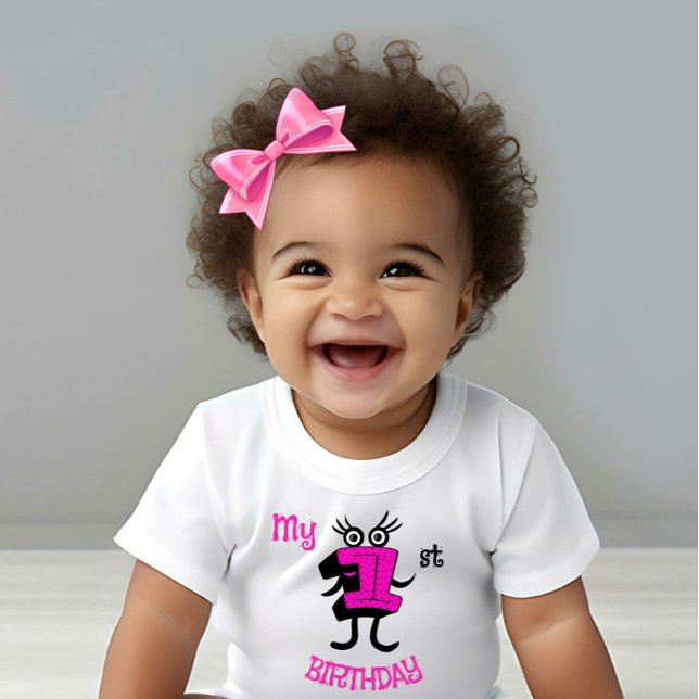 Funny number one baby T-Shirt (Creator Uploaded)