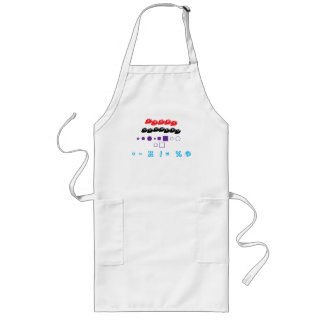 FUNNY NUMBERS  LONG APRON
