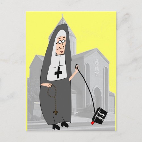 Funny Nun Greeting Cards